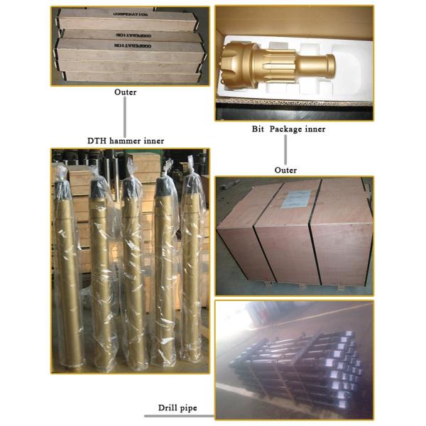 Qualified 6 Inch DTH Hammer For Mining And Water Well Drilling With QL60 DHD360 SD6 Shank Type