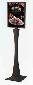 Buy cheap Metal Acrylic Floor Standing Sign Holder  337*460*H1350mm product