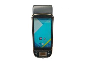 China Fingerprint Portable Thermal Printer , Wireless Handheld PDA Barcode Scanner Android on sale