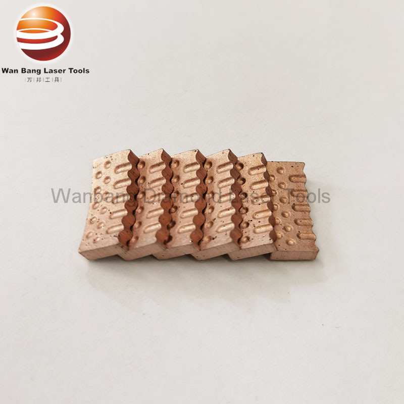 Silver Brazing Retipping Diamond Segment For Core Drill Bit