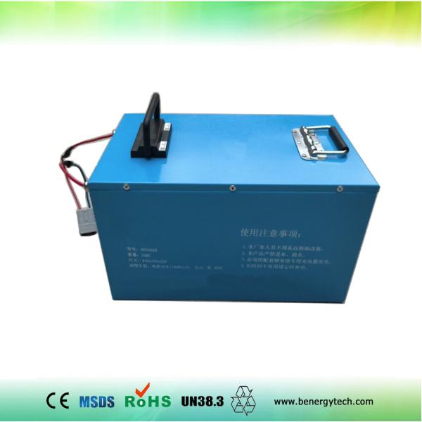Rechargeable LiFePO4 Prismatic Lithium Battery 60V 100Ah For EV Electric Motorcycle
