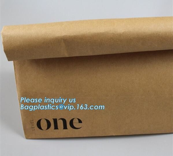 Custom Printing Recycled Brown Kraft Paper Bags,Custom Printed Factory Glassine Paper Bread Small Brown Bag, bagease