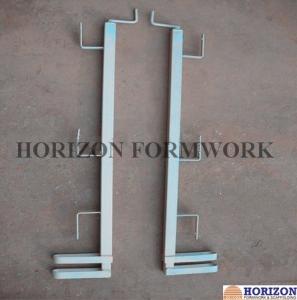 China Q235 Steel Scaffold Guard Rail 1.5m Adjustable Height For Safety Protection on sale