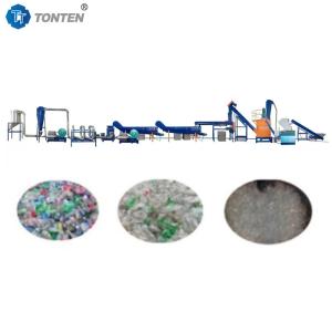 China Waste Plastic Recycling Plant Hdpe Soft Plastic Recycling Machine on sale