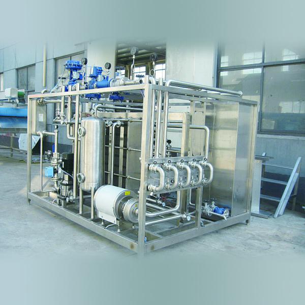 Quality Hot Filling Juice Dairy Processing HTST Machine With Homgenizer for sale