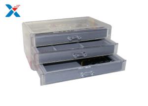 China Layer Customized Acrylic Makeup Drawer Organizer / Acrylic Storage Organizer on sale