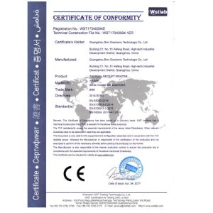 Guangzhou Bimi Electronic Technology Co., Ltd. Certifications