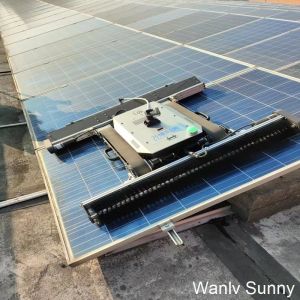 Electric Solar Panel Cleaning Robot Anti-Falling Control and Maintenance