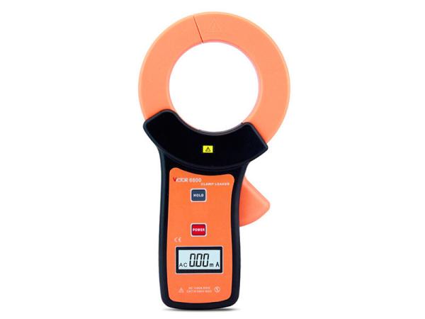 Quality 68mm Electric Power Tester Small Clamp Meter With Data Hold CT Technology for sale