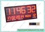 Temperature and Date with Led Digital Clock Display , Ultra Bright red LED