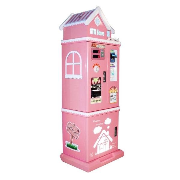 Quality Castle House Coin Exchange Machine / Auto Transfer Penny Exchange Machines for sale