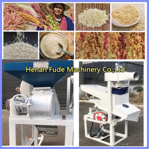 Quality quinoa saponins removing machine for sale