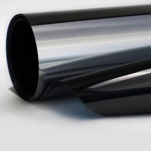 UVR 96% IRR 87% Building Window Film Black Silver 2mil 1.52m X 30m Security Window Film