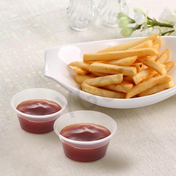 Quality Clear PP Cups With Lid Food Container Small Beverage for sale