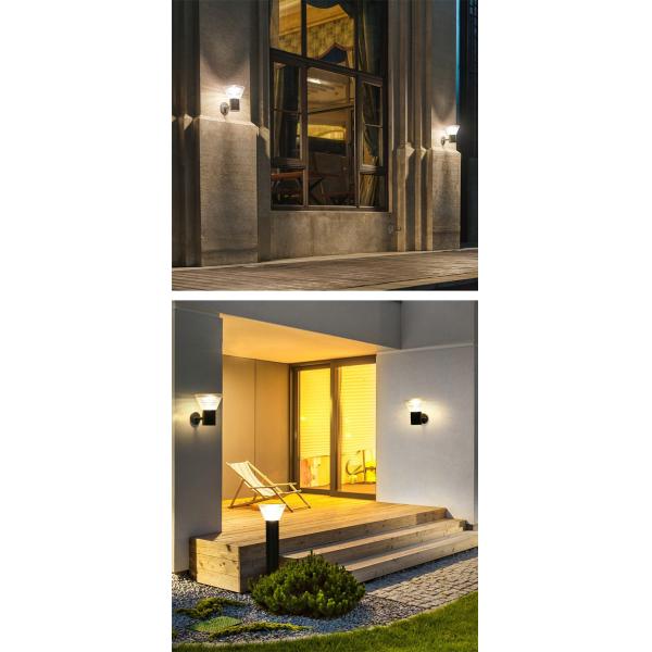 Professional Design 3.7V LED Solar Wall Lamp 30PCS Outdoor Lighting Waterproof