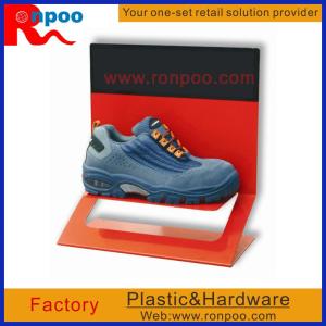 Shoe Display Shelves,Shoe Free Standing Displays,Shoe rack folding,Shoe riser slanted,Shoe