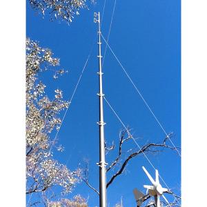Buy cheap Antenna Mast-18m pneumatic telescopic masts for antenna elevation 30kg payloads product