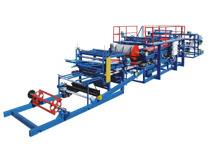 EPS Sandwich Roof And Wall Panel Roll Forming Machine Fully Automatic