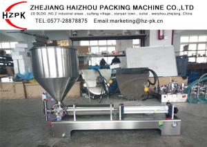 China High Speed Semi Auto Filling Machine 200-1500 Ml For Tomato Paste / Sauce on sale