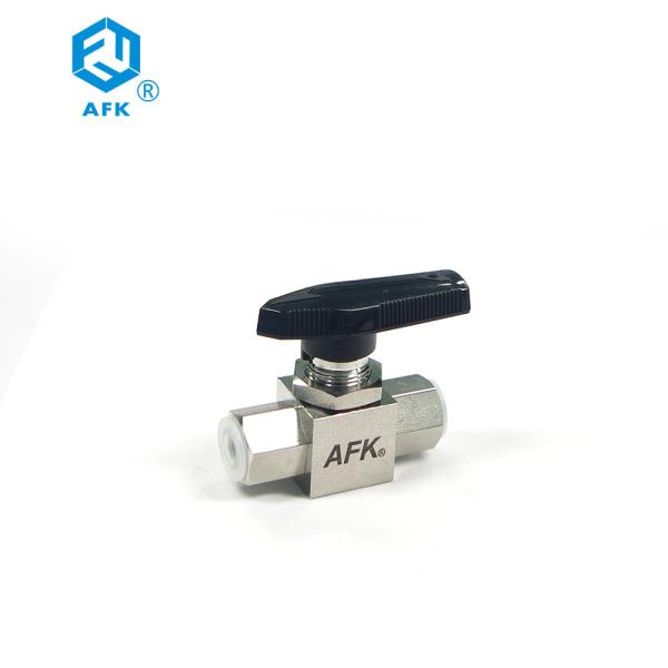 Quality 3/4" NPT 3000psi Through Ball Valve BSPT With Internal Thread for sale