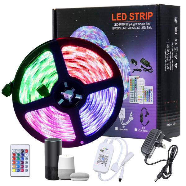Quality 6.5 FT WiFi RGB Smart LED Light Strip Music Sync App Smart Life for sale