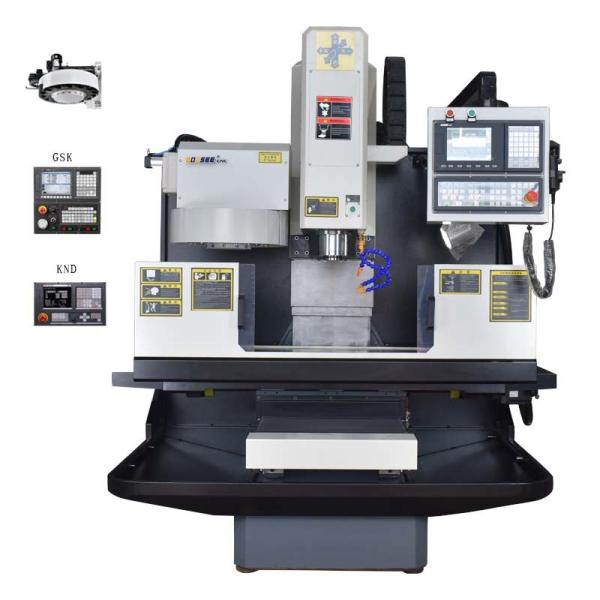 Quality 6m/Min Rapid Feed 4 Axis VMC Machine 1500x420mm Work Table BT40 Machining Center for sale