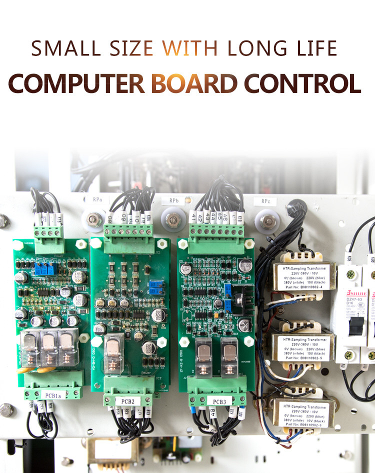 Touch Screen HMI TSGC2 SVC Three Phase Voltage Regulator
