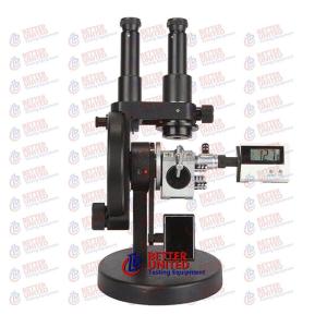 China SGS Laboratory Testing Equipment 1.3000nD ~ 1.7000nD Digital Abbe Refractometer on sale