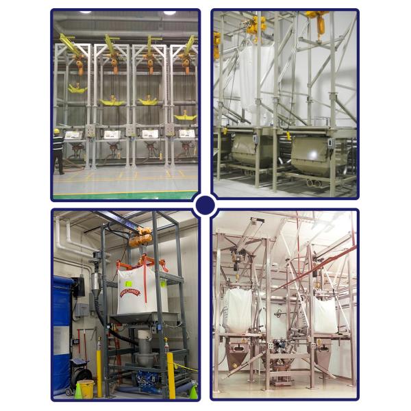 Open Bulk Bag Unloader For Smooth Material Transfer And Unloading In Chemical Grain And Building Material Industries