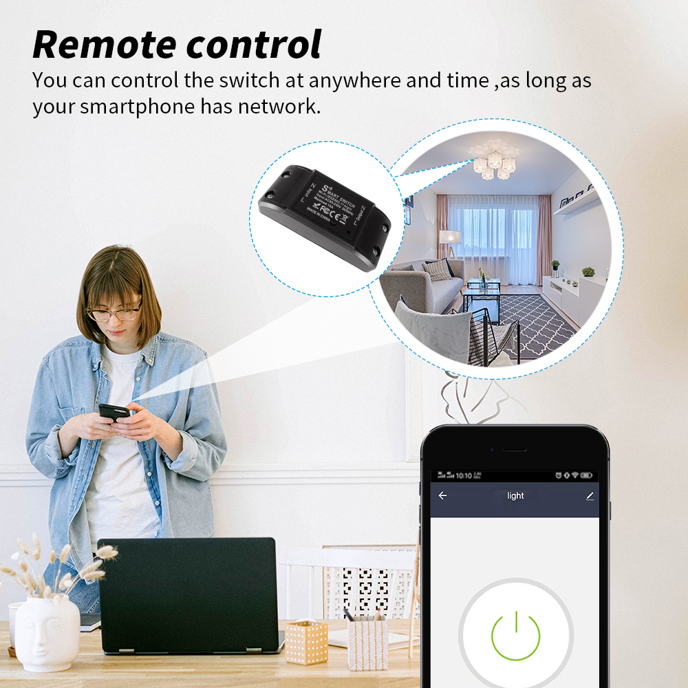 Tuya Alexa Timing Wifi Operated Switch Controller Module