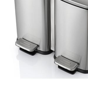 Rectangular 20 Litre Double Compartment Trash Can