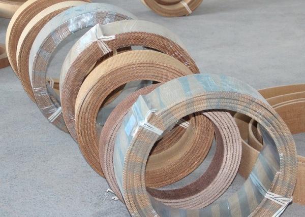 Quality Overhead Crane Brake Roll Lining High Tenacity With Brass Wire Inside for sale