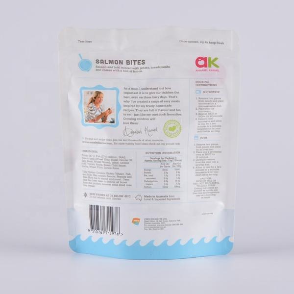 Quality Gravure Printing Tea CMYK Zipper Packaging Pouch for sale