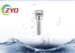Basin Faucet Pop Up Drain , CE Approval Pop Up Tub Drain Stopper Silicon Pad Seal