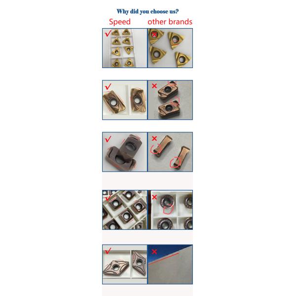 Tungsten Turning Cutting Insert CVD Coating WNMG080404 WNMG080408