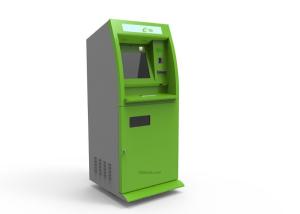 Buy cheap 17 inch / 19'' Bill Payment Self Service Kiosk Terminal With with touchscreen kiosk with cash and coin accepter product