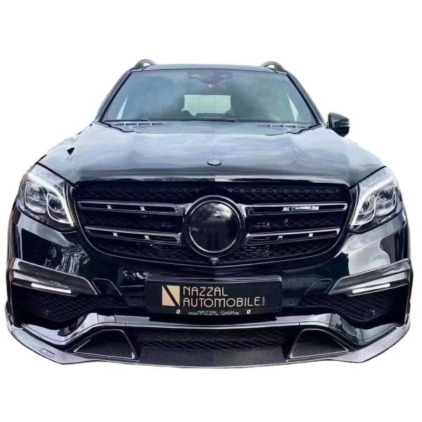 Quality Carbon Fiber Body Kit for Bras Style GLS63 320 400 450 500 X166 Carbon Fiber Body Kit GLS63 Front Shovel Rear Diffuser for sale