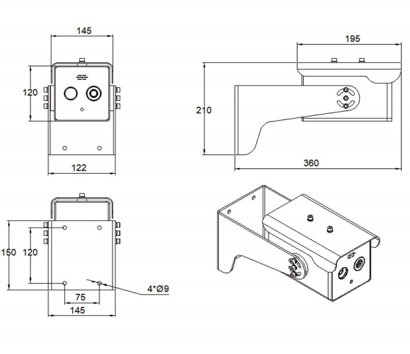 Marine Dual-Spectrum Bullet Camera
