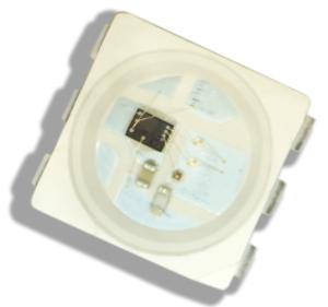 WS2813 WS2813B 6PIN 5050 RGB LED Chip SMD Dual-signal Addressable 5V White
