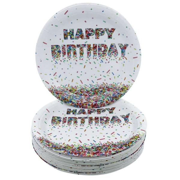 Quality Afternoon Tea Catering Theme Party Birthday Xmas Compostable Paper Plates for sale