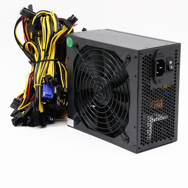 Quality ATX 1600W 110V-240V 12V server psu Power Supply for 6 GPU Rig 90 Plus Gold 140mm Cooling Fan 1600w  Multiple Output for sale