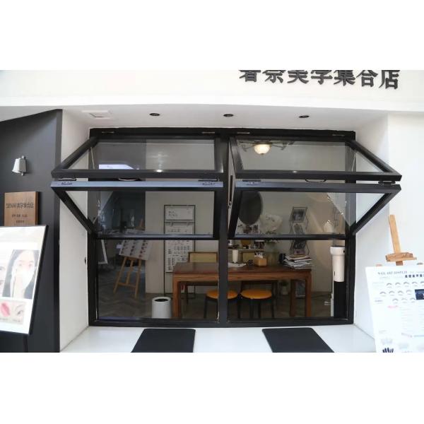 Vent Fireplace Safety Folding Window Providing Smoke Evacuation During Hearth Use