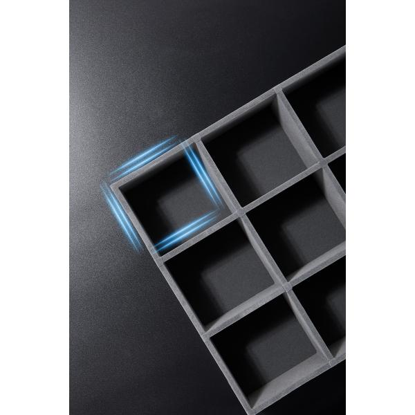 Honeycomb MDF Modular Drawer Organiser System Quick Install Clip Design 2000mm X 60/90mm
