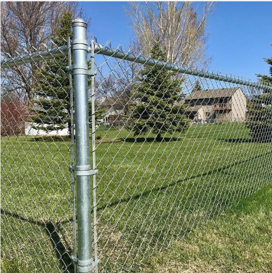 Quality high quality 6ft 8ft diamond mesh chain link cyclone wire fence roll  chain link fence for sale