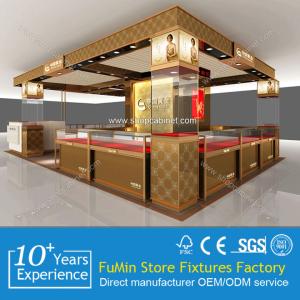 China Custom floor standing jewelry display showcase/jewelry store showcase/wholesale jewelry on sale