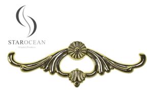 Custom Plated Color ABS Hard Materials Coffin Accessories Simple Design PF11