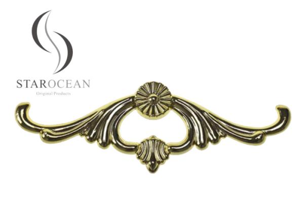 Quality Custom Plated Color ABS Hard Materials Coffin Accessories Simple Design PF11 for sale