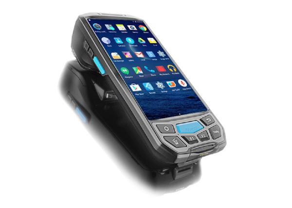 Quality PDA Device Wireless Barcode Scanner 5 Inch Industrial Rugged Android Bluetooth for sale