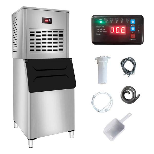 Quality 200KG 24h Snowflake Ice Block Machine Automatic Commercial Snow Ice Maker Machine for Household and Business Applications for sale