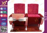 Full Size Foldable Table Conference Hall Chairs With High Speed Rail Design
